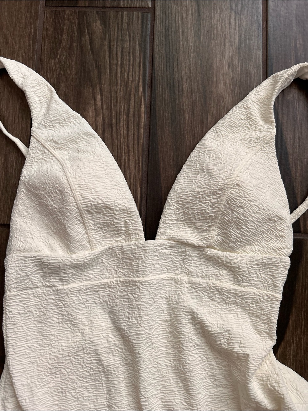 NWT Andie Sardinia One Piece Swimsuit in Bone White Sz XL - Picture 5 of 9